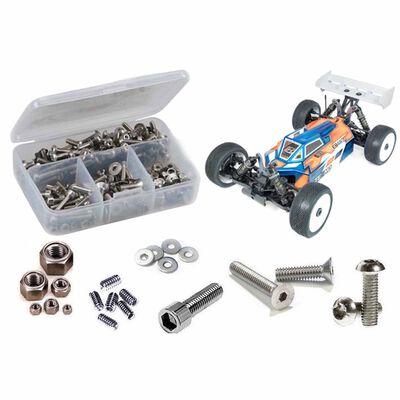 Stainless Steel Screw Kit, 1/8 Tekno EB48 2.2 Stainless Steel Screw Kit, 1/8 Tekno EB48 2.2