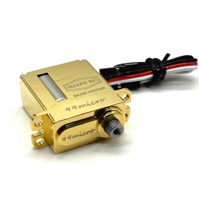 99 Micro Digital Metal Gear Waterproof Servo, Brass Edition 99 Micro Digital Metal Gear Waterproof Servo, Brass Edition
