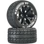 Bandito ST 2.8" 2WD Mounted Front C2 Tires, Black (2)