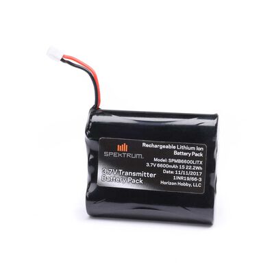 3.7V 6600mAh 1S Li-Ion Transmitter Battery: NX6/NX8/NX10/iX12, Tx Plug (XH-1S) 3.7V 6600mAh 1S Li-Ion Transmitter Battery: NX6/NX8/NX10/iX12, Tx Plug (XH-1S)
