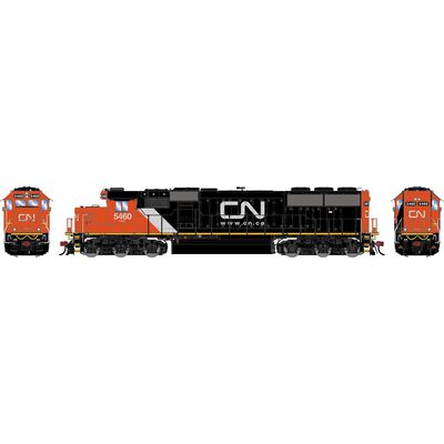 HO GEN SD60 Locomotive w/DCC & Sound, CN #5460 HO GEN SD60 Locomotive w/DCC & Sound, CN #5460