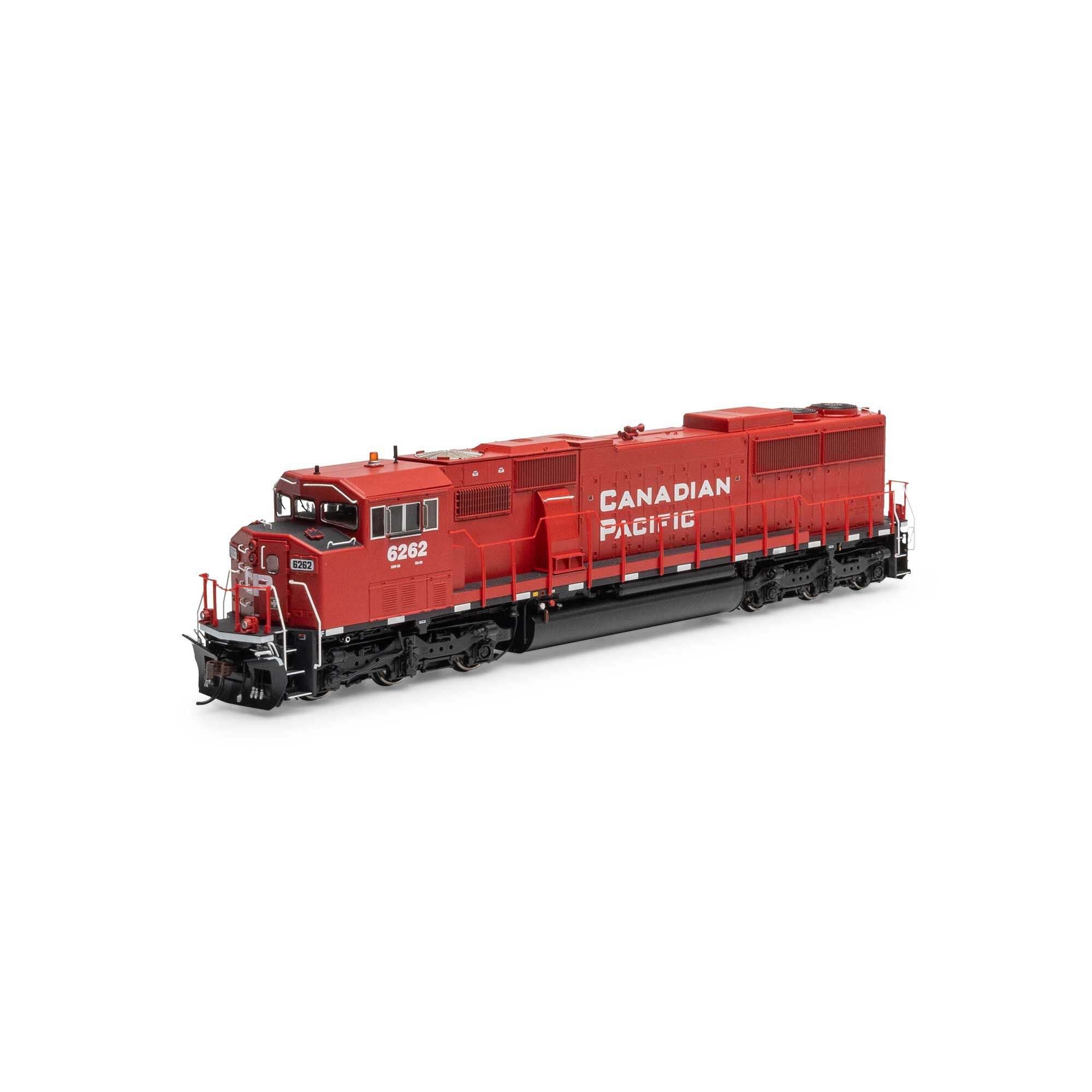 Athearn HO SD60M Tri-Clops Locomotive with DCC & Sound, CPR #6262