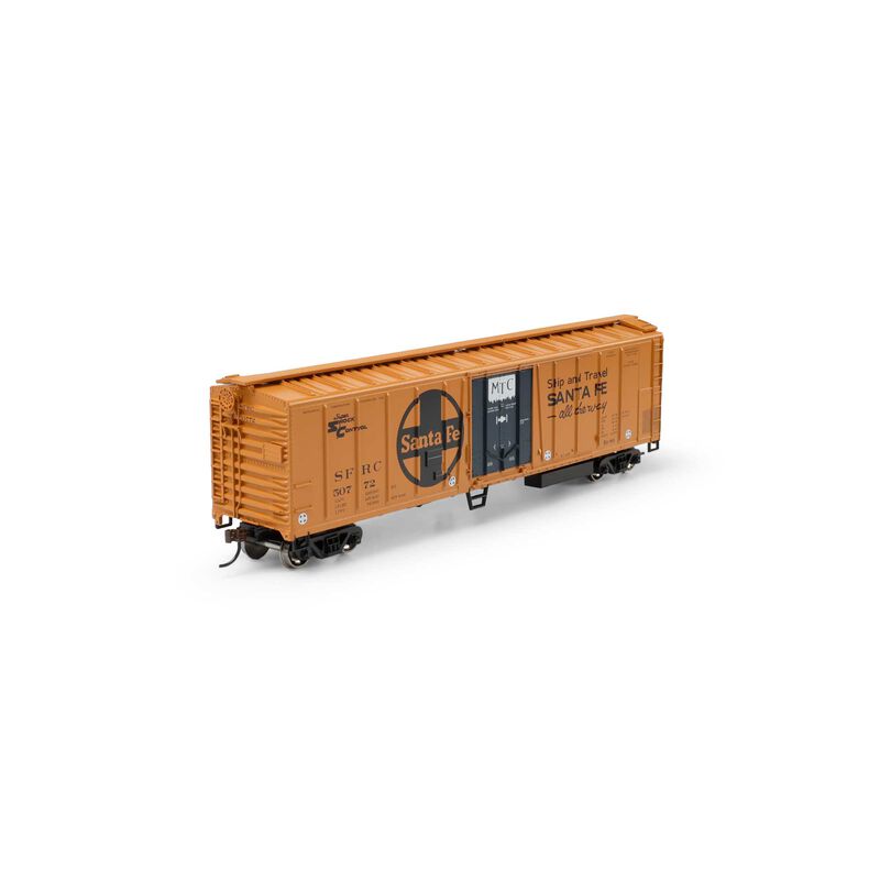 Roundhouse HO RND 50' Exterior Post Mechanical Reefer, SFRC #50772