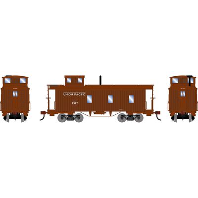 HO ATH 3-Window Wood Caboose, UP #2517 HO ATH 3-Window Wood Caboose, UP #2517