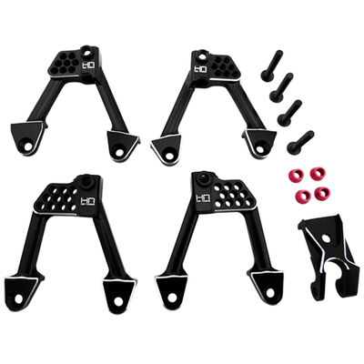 Aluminum Front & Rear Adjustable Shock Towers: Scx 2 Aluminum Front & Rear Adjustable Shock Towers: Scx 2