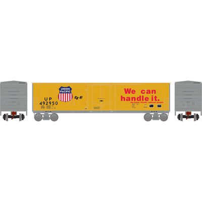 HO 50' Youngstown Plug Door Box Car, UP #492950 HO 50' Youngstown Plug Door Box Car, UP #492950