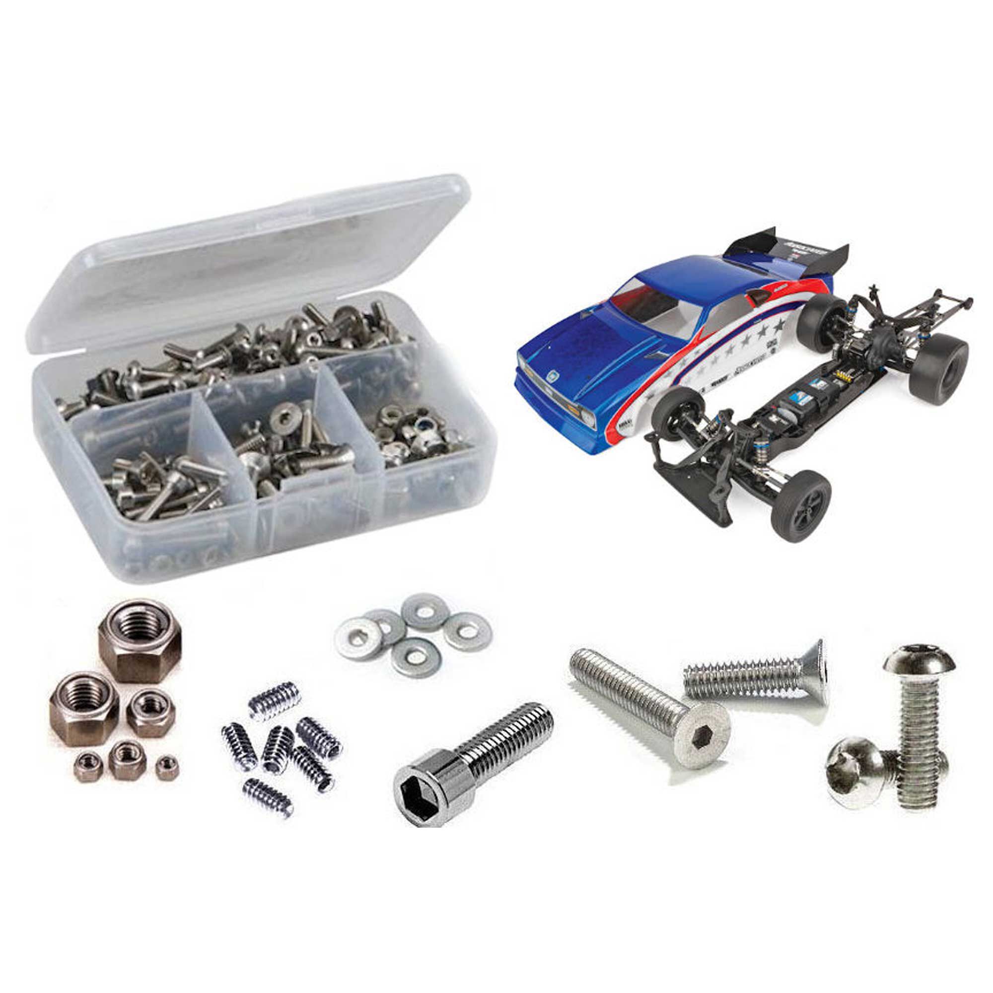 RC Screwz RC Screwz Stainless Steel Screw Kit, 1/10 Team