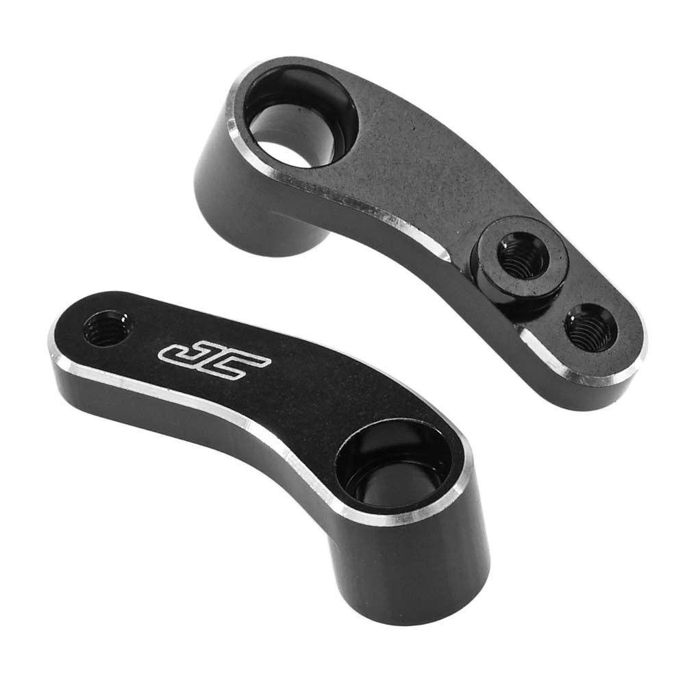 JConcepts, Inc. Aluminum Steering Bellcranks, Black: B6, B6.2, B6