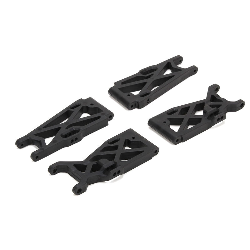 Front/Rear Suspension Arm Set: Mini 8T Front/Rear Suspension Arm Set: Mini 8T
