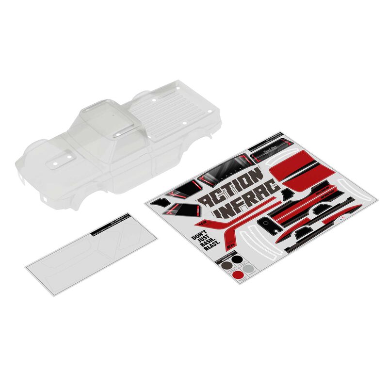 ARRMA INFRACTION GROM Body, Clear