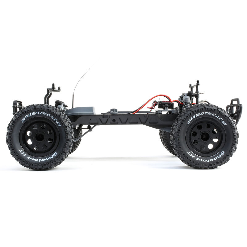 1/10 Ruckus 2WD Monster Truck Brushed RTR, Black/Yellow