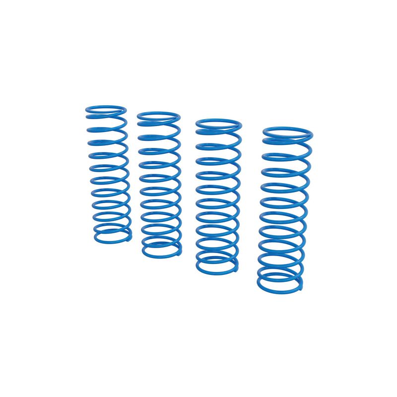 ARRMA Shock Spring Set E, 0.55N/mm, Blue (4pcs): GROM ARRMA Shock Spring Set E, 0.55N/mm, Blue (4pcs): GROM