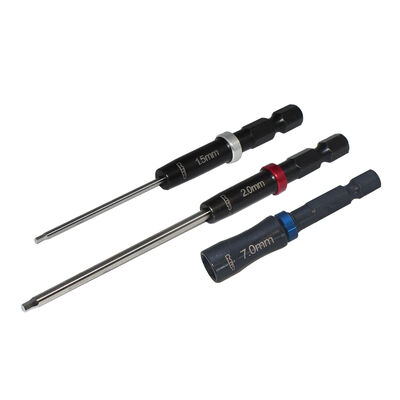 Speed Tip⢠Hex Driver Wrench Set Gen 2, 1.5mm, 2.0mm Hex Wrench & 7.0mm Nut Driver Speed Tip⢠Hex Driver Wrench Set Gen 2, 1.5mm, 2.0mm Hex Wrench & 7.0mm Nut Driver