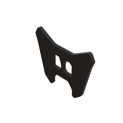 Rear Shock Tower, Aluminum, Black Rear Shock Tower, Aluminum, Black