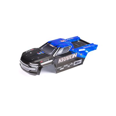 1/10 Painted Body, Black/Blue: KRATON 4X4 4S BLX 1/10 Painted Body, Black/Blue: KRATON 4X4 4S BLX