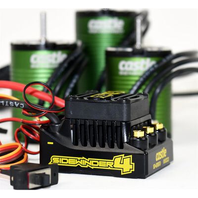 Sidewinder 4 Brushless ESC / 1410-3800Kv Motor Combo Sidewinder 4 Brushless ESC / 1410-3800Kv Motor Combo
