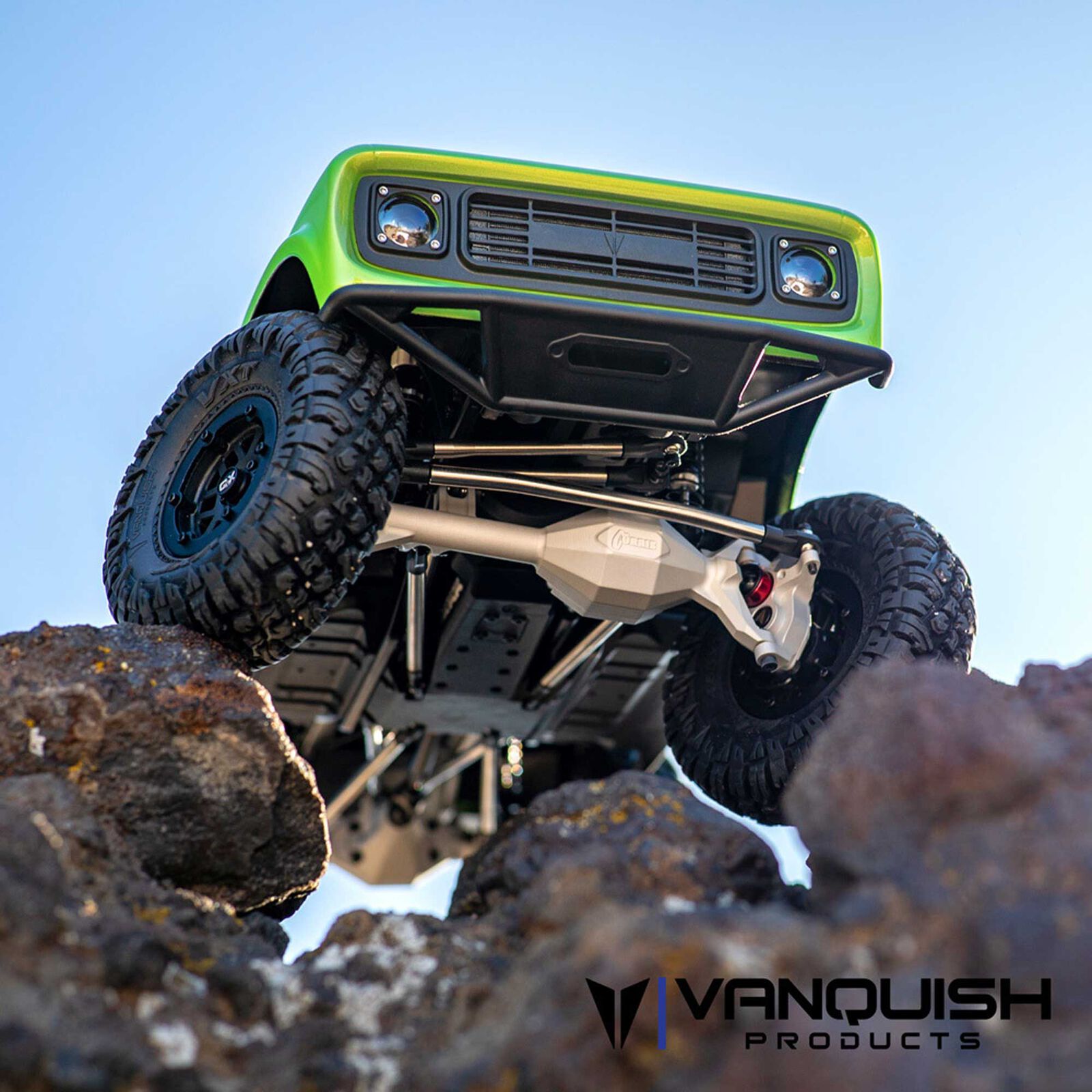 Vanquish Products 1/10 VS4-10 Ultra Clear Anodized Axles, Origin 