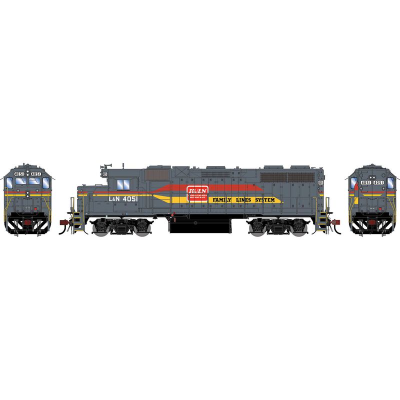 HO GEN GP38-2 Locomotive w/DCC & Sound, LN #4051