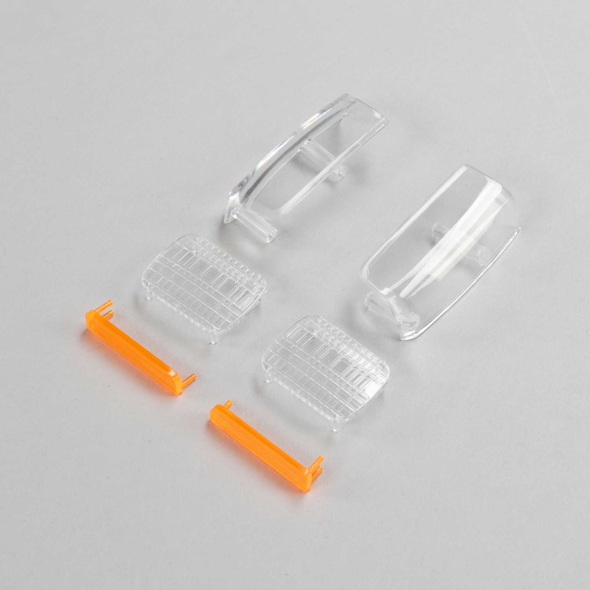 Axial Axial Headlight, Taillight Lens Set: SCX10 III XJ | Horizon