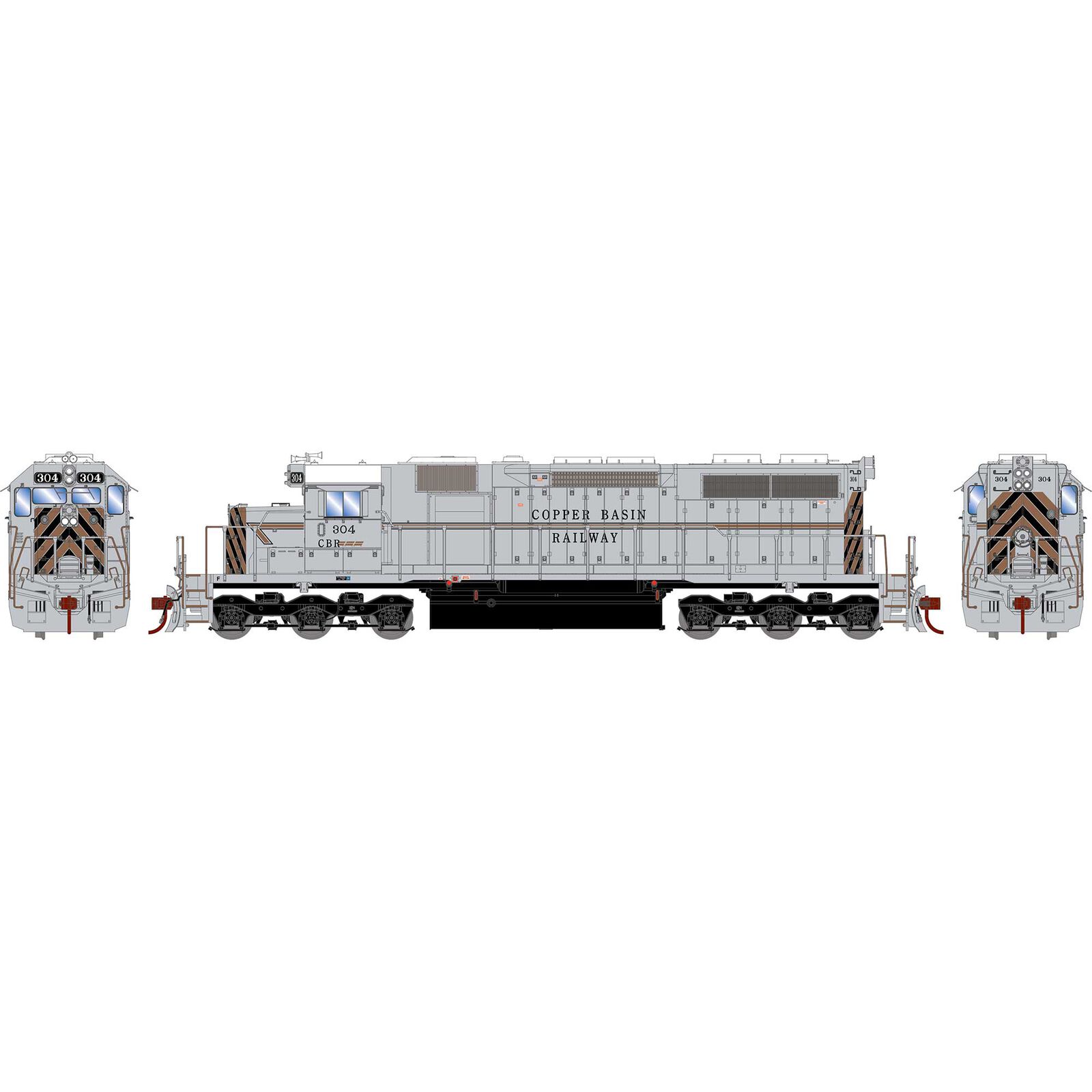 HO RTR SD39 with DCC & Sound, CBRY #304