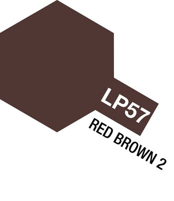 Lacquer Paint, LP-57 Red Brown 2, 10 mL Lacquer Paint, LP-57 Red Brown 2, 10 mL