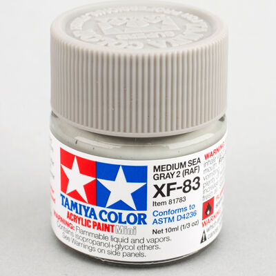 Acrylic Mini XF-83 Med Sea Gray 2 RAF 10ml Bottle Acrylic Mini XF-83 Med Sea Gray 2 RAF 10ml Bottle