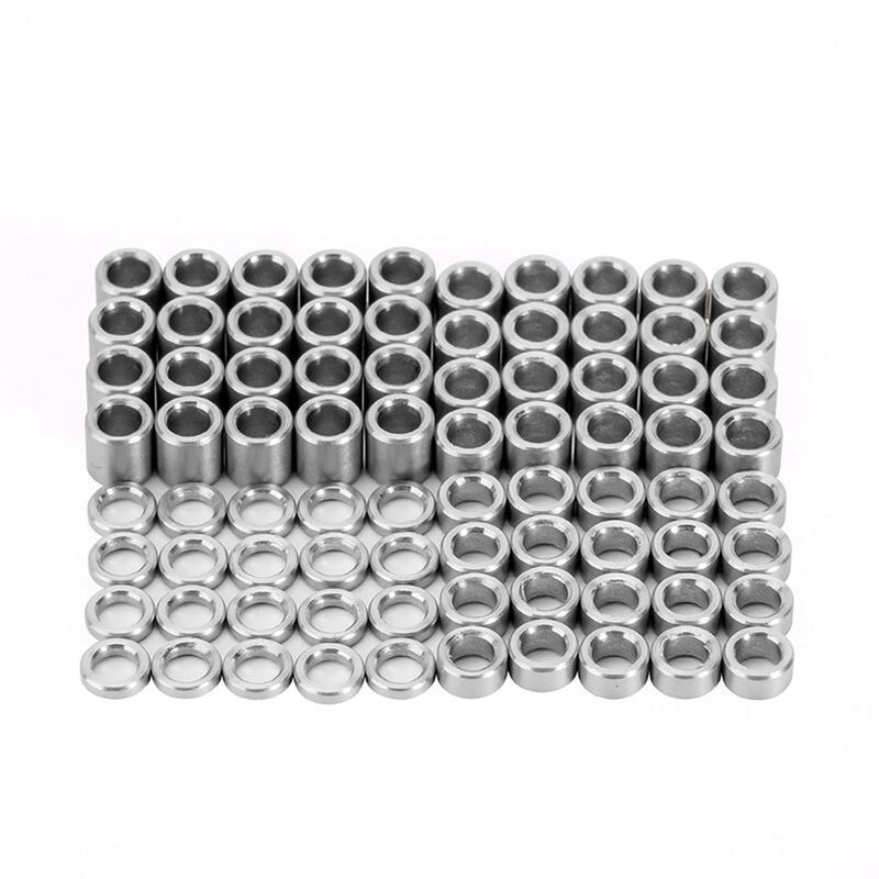 INJORA M2.5 Stainless Steel Spacer Set, 1/18 Traxxas TRX-4M
