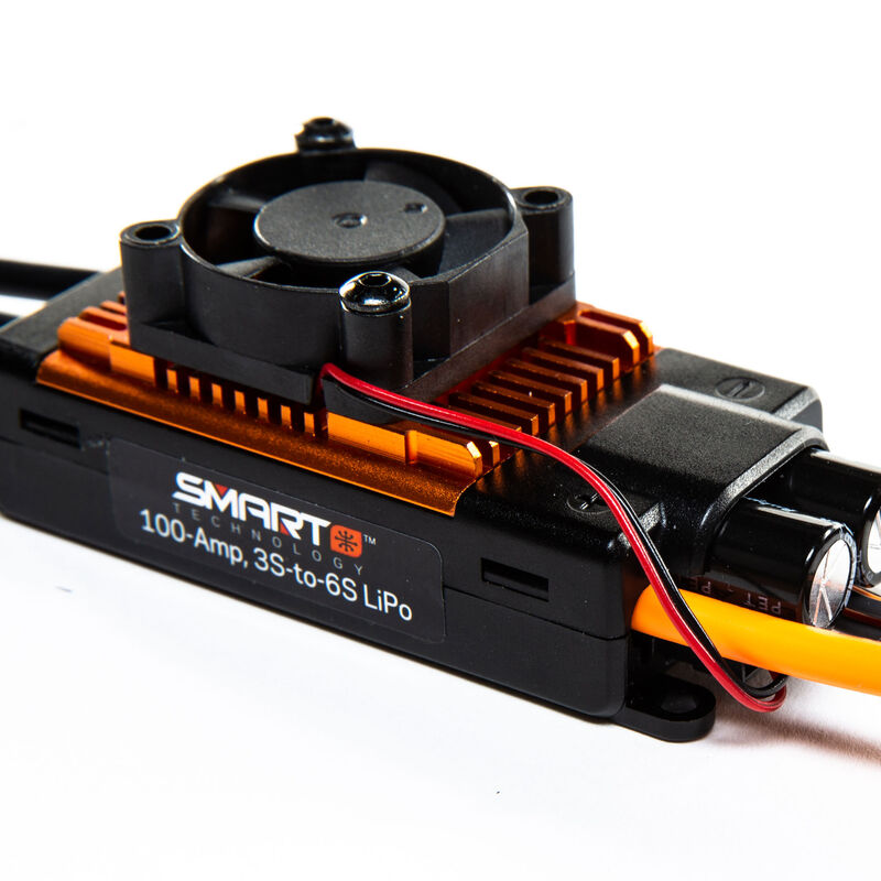 Spektrum Accessories Avian 100Amp Brushless Smart ESC, 3-6S Ver. D