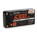 7.6V 6300mAh 2S 120C Smart Pro Race Shorty Hardcase LiHV Battery: Tubes, 5mm