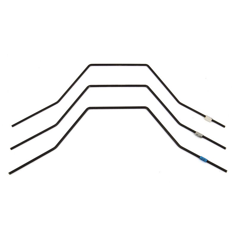 Rear Anti-roll Bar Set, 1/10 Team Associated RC10T6.1