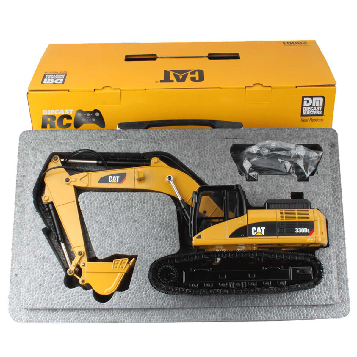 DCM Racemasters 1 20 Caterpillar 330D L Diecast RC Excavator
