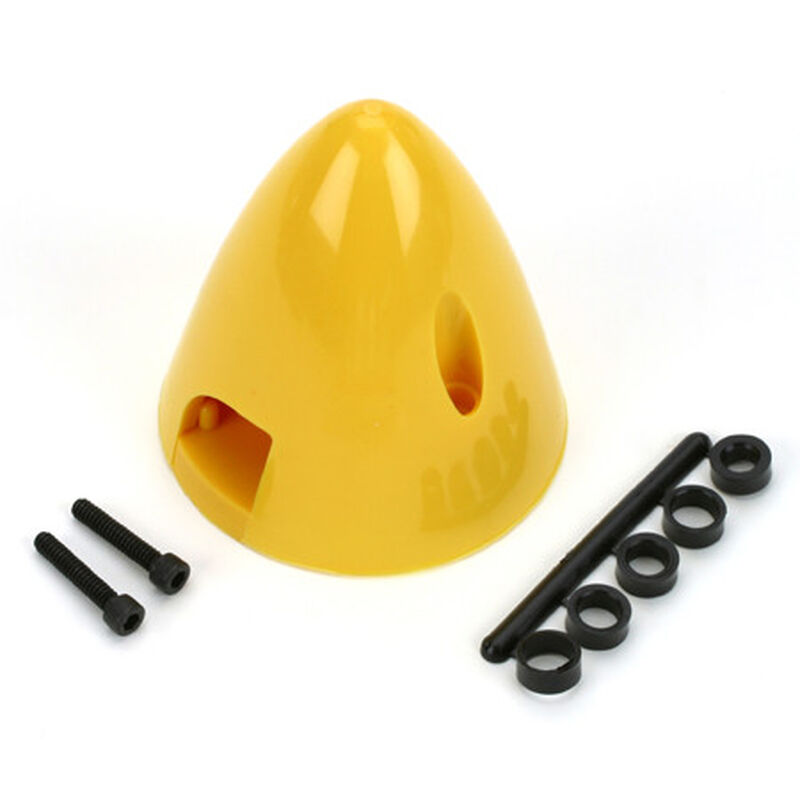 4 Pin Spinner,2-3/4" Yellow