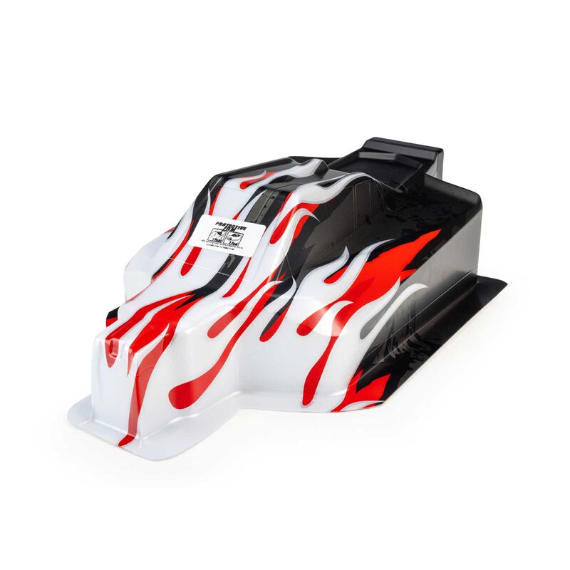 Pro-Line Racing 1/8 Limited Edition Pre-Painted Sector Flame Body: AE RC8B4.1