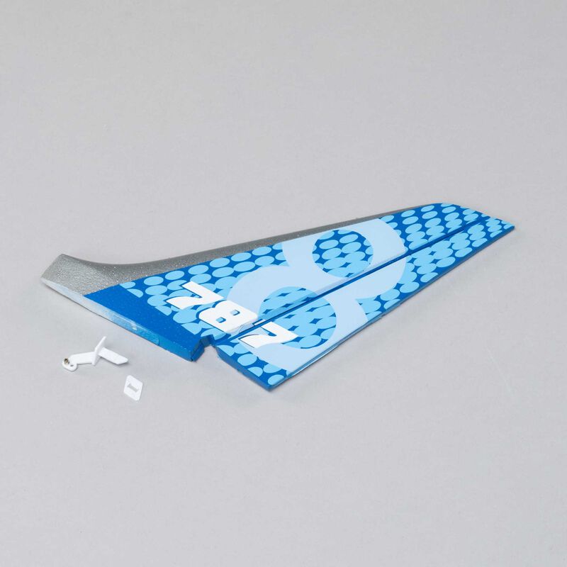 E-flite Vertical Fin: Micro Boeing 787 Dreamliner Twin 30mm EDF