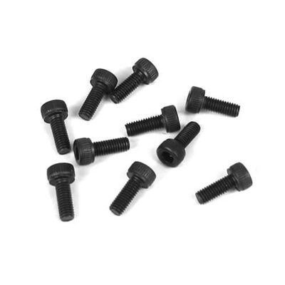M3x8mm Cap Head Screws, Black (10) M3x8mm Cap Head Screws, Black (10)