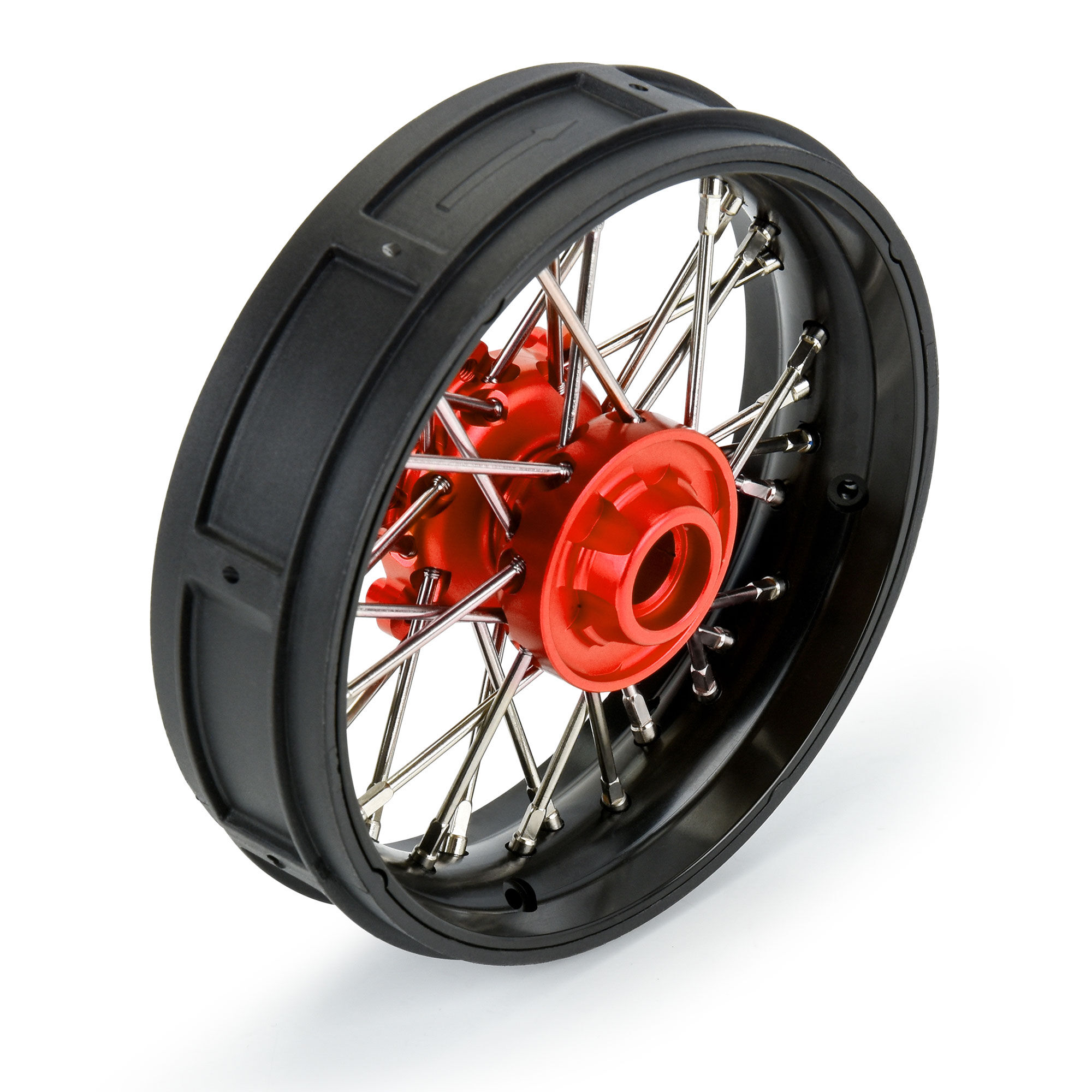 Pro-Line Racing 1/4 Pro-Spec Aluminum V2 Bead Front Wheel Black