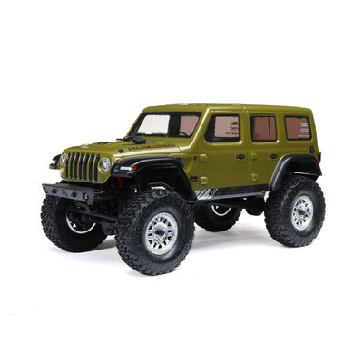 1/24 SCX24 2019 Jeep Wrangler JLU CRC 4X4 RTR Brushed Rock Crawler (Battery & Charger Included), Green 1/24 SCX24 2019 Jeep Wrangler JLU CRC 4X4 RTR Brushed Rock Crawler (Battery & Charger Included), Gray