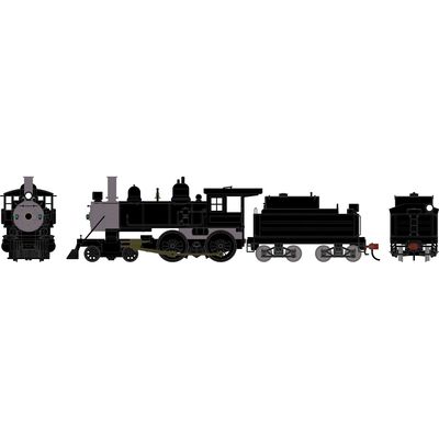 HO ATH 4-4-0 Steam Locomotive w/DCC & Sound, Painted, Unlettered HO ATH 4-4-0 Steam Locomotive w/DCC & Sound, Painted, Unlettered