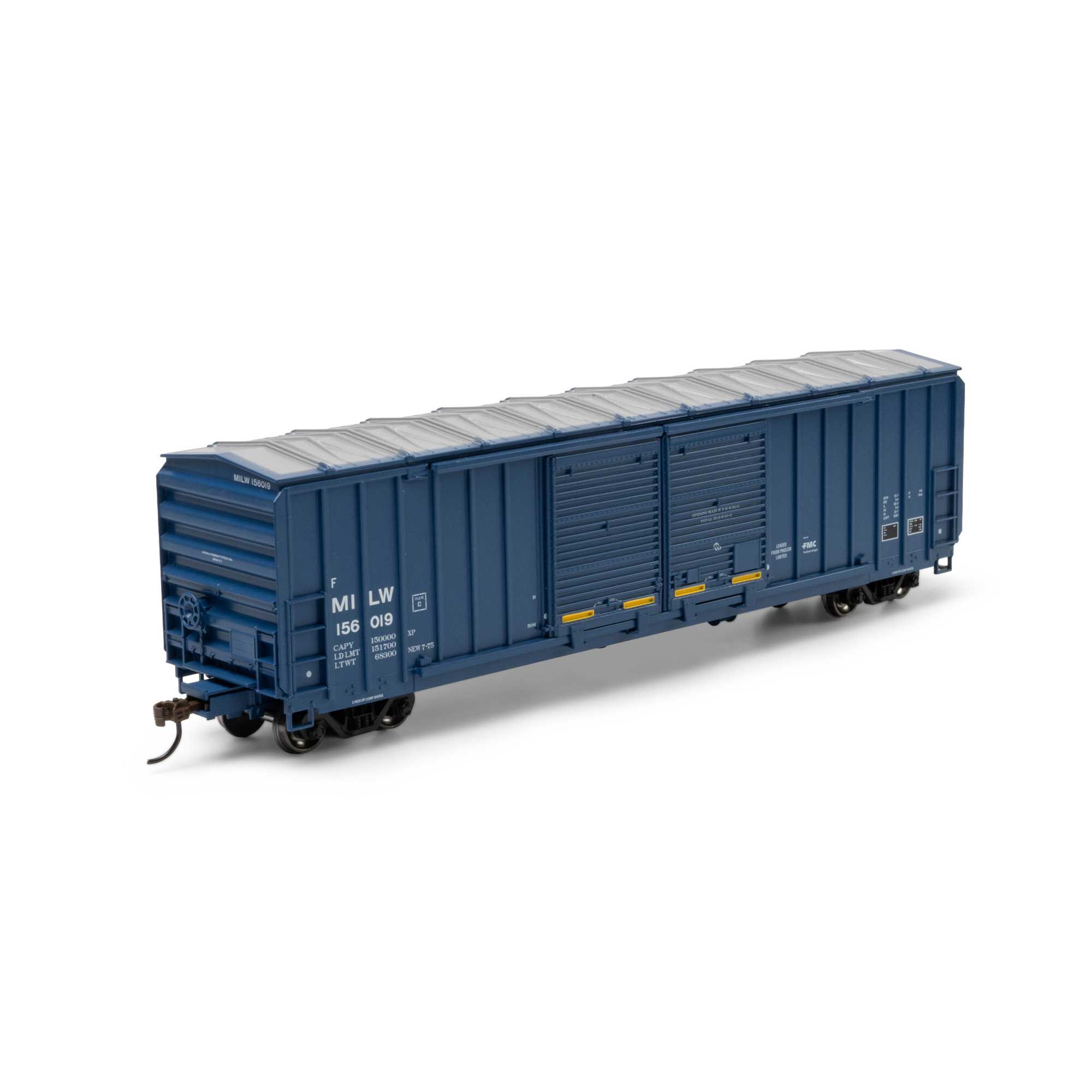 鉄道模型 ROUNDHOUSE 10-923 Roundhouse Roundhouse HO 50' FMC 5283 Double Door Box Car, MILW