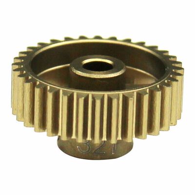 32t 48p Hard Anodized 7075 Pinion Gear 32t 48p Hard Anodized 7075 Pinion Gear