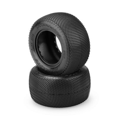 1/10 Fuzz Bite 2.2â Stadium Truck Tires and Inserts, Pink Compound (2) 1/10 Fuzz Bite 2.2â Stadium Truck Tires and Inserts, Pink Compound (2)