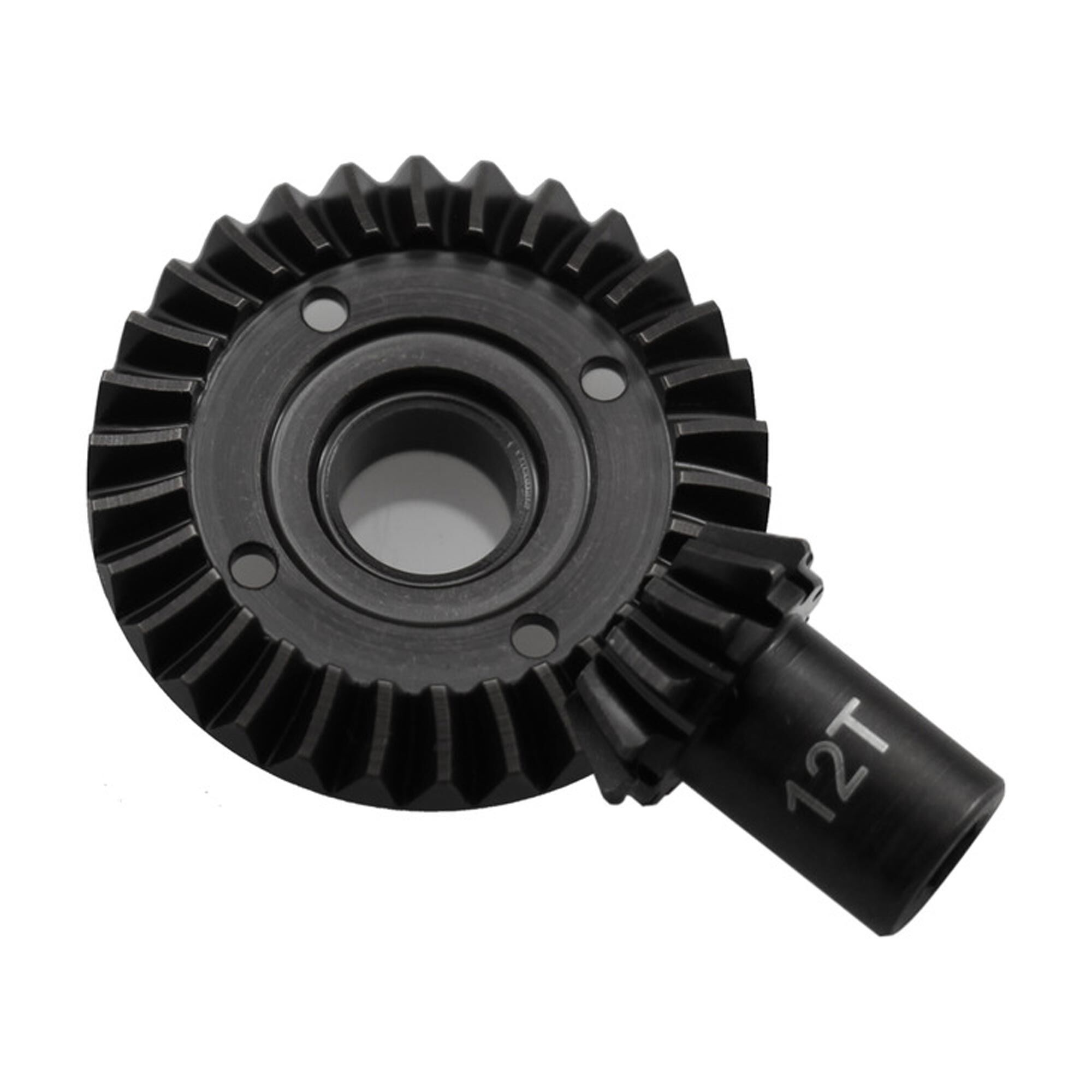 Hot Racing Hot Racing 30/12T Steel Helical Diff Ring/Pinion Rear