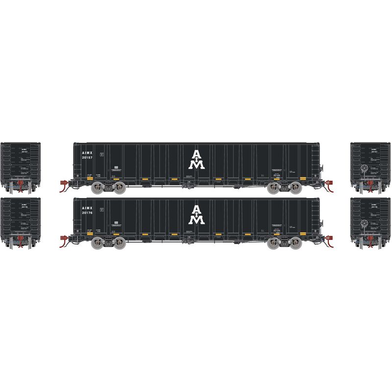 HO NSC 6000 Gondola with Load, AIMX #20157, 20176 (2)