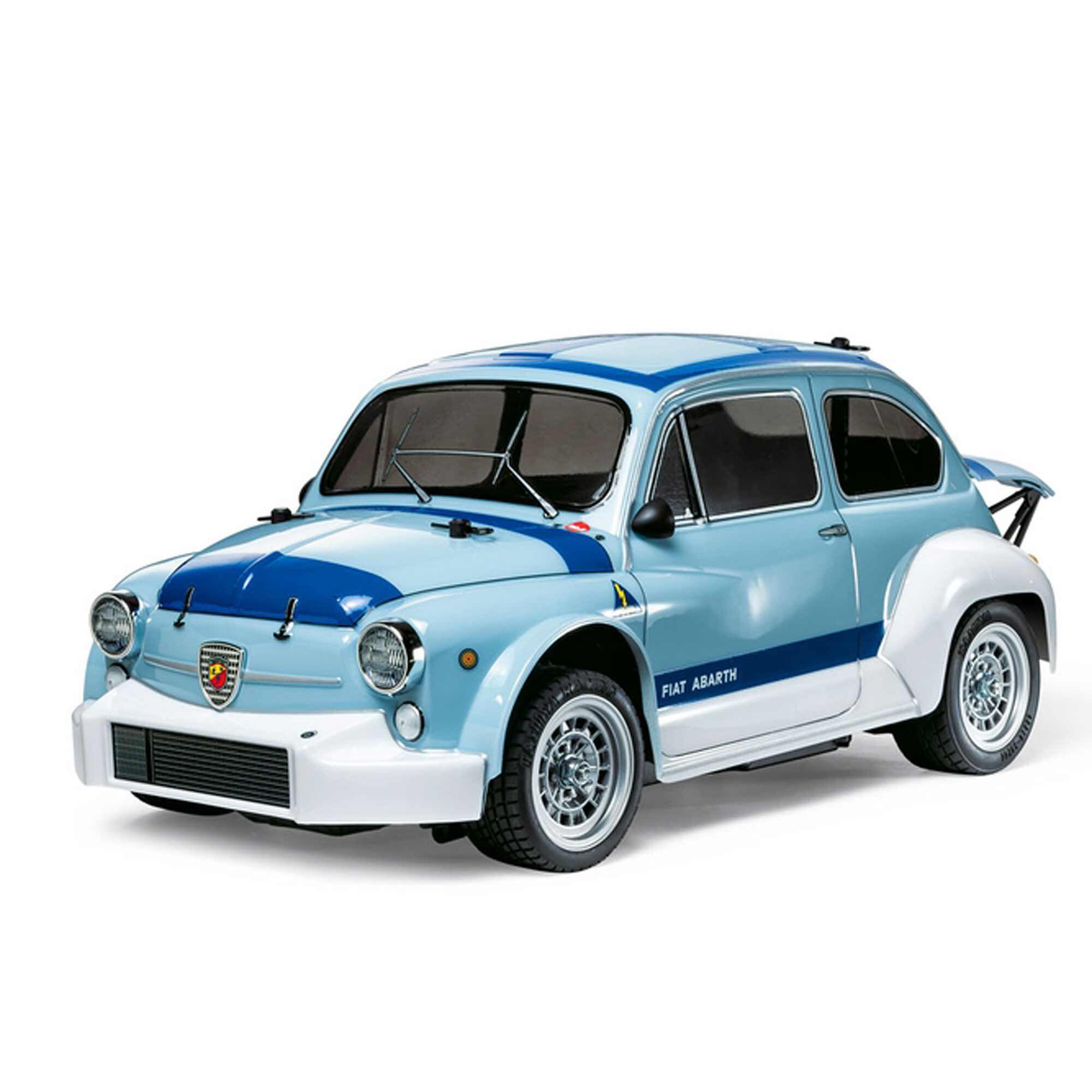 1/10 Fiat Abarth 1000 TCR Berlina Corse MB-01 On-Road Touring Kit,  Blue-Gray Painted Body