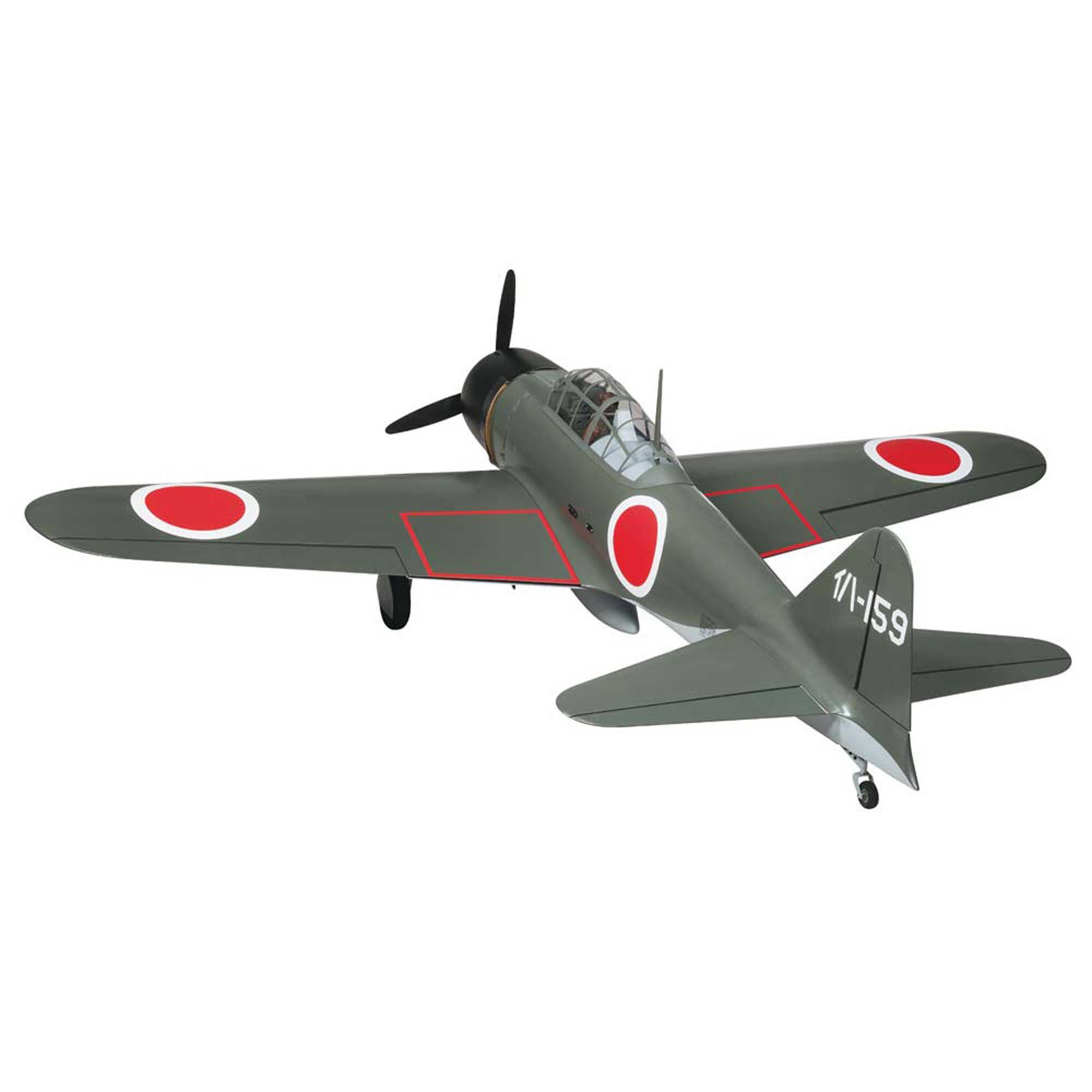 おもちゃ Top Flite Zero A6M Top Flite Giant Zero A6M 50-60cc Gas ARF, 86