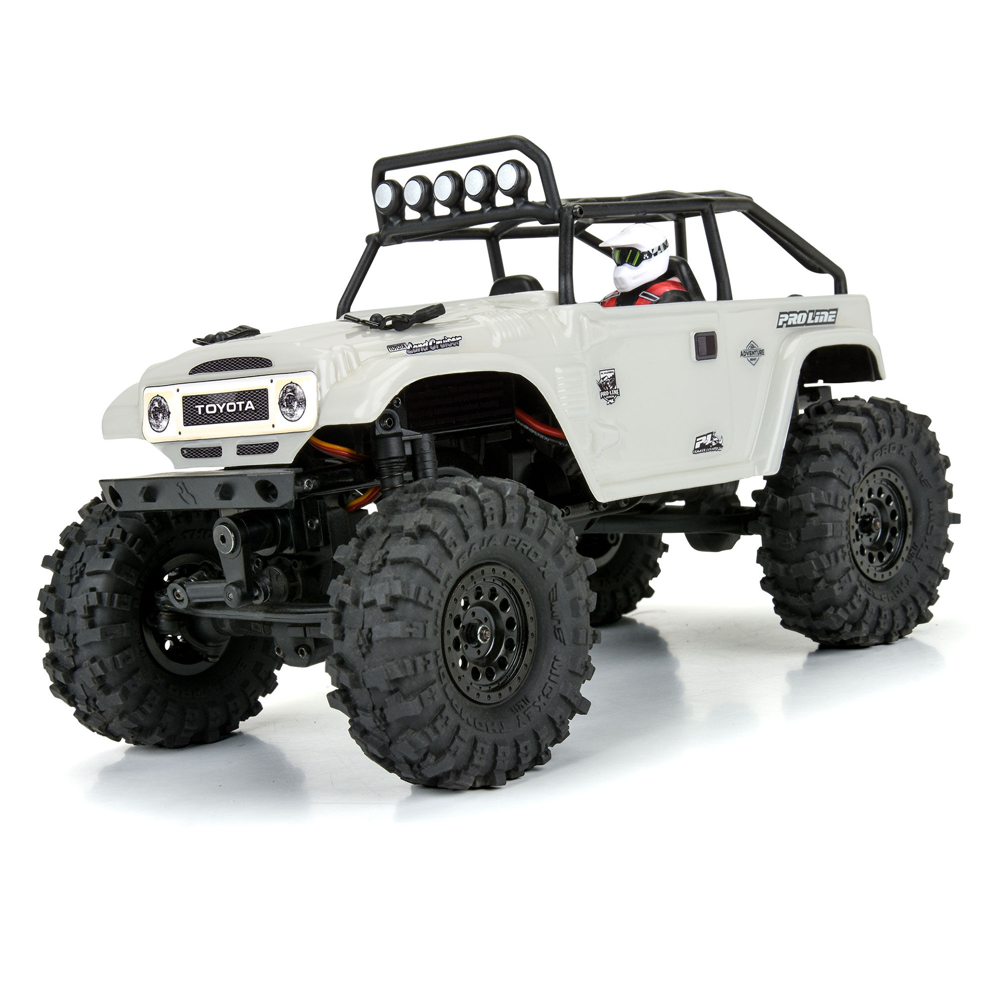 �˾���ũ PRO366300 [PROLINE-RACING] 3663-00 1/24 1979 Toyota Land Cruiser FJ40 Clear Body with Trail Cage: SCX24 3
