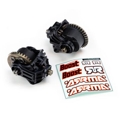 Front & Rear Metal Diff Upgrade Set: BOOST BOX Front & Rear Metal Diff Upgrade Set: BOOST BOX