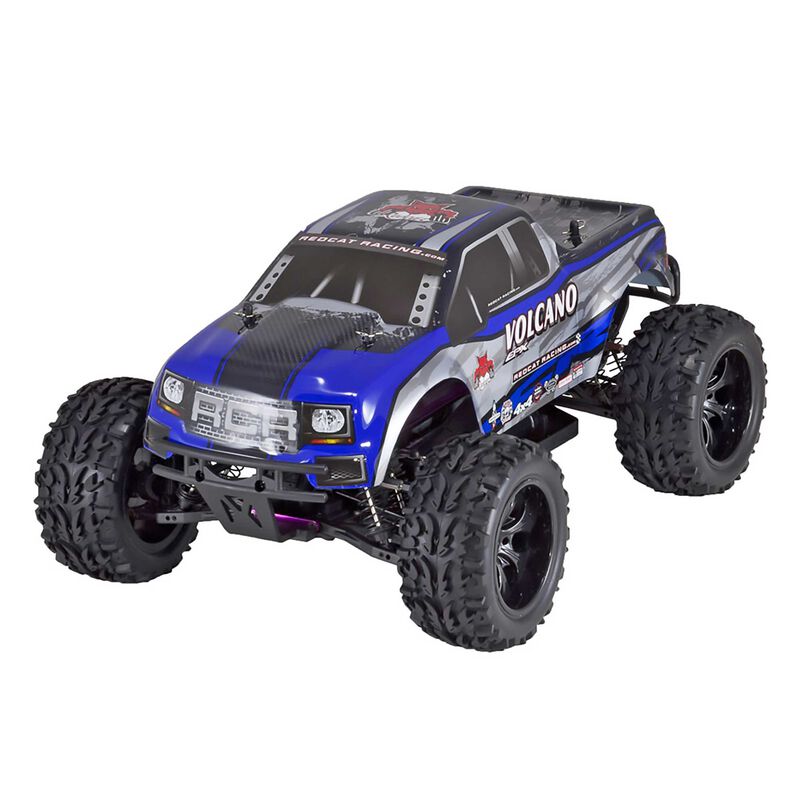1/10 Volcano EPX 4WD Monster Truck Brushed RTR, Blue