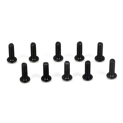 Button Head Screws, M3 x 10mm (10) Button Head Screws, M3 x 10mm (10)