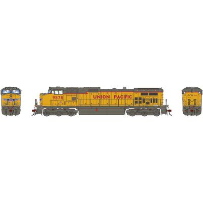 HO GE Dash 9-44CW Locomotive with DCC & Sound, UP #9573 HO GE Dash 9-44CW Locomotive with DCC & Sound, UP #9573